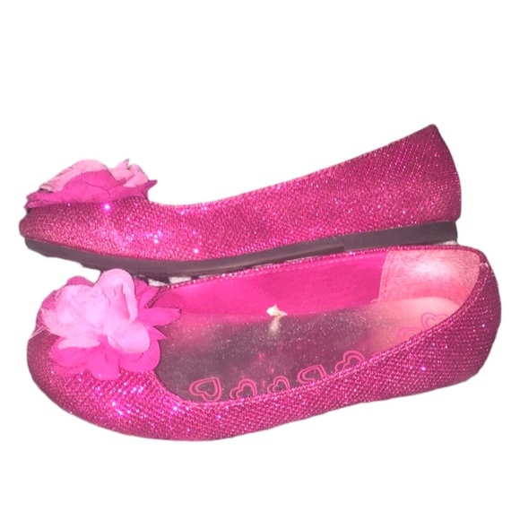 The Children's Place Shoes Childrens Place Pink Sparkly Slippers